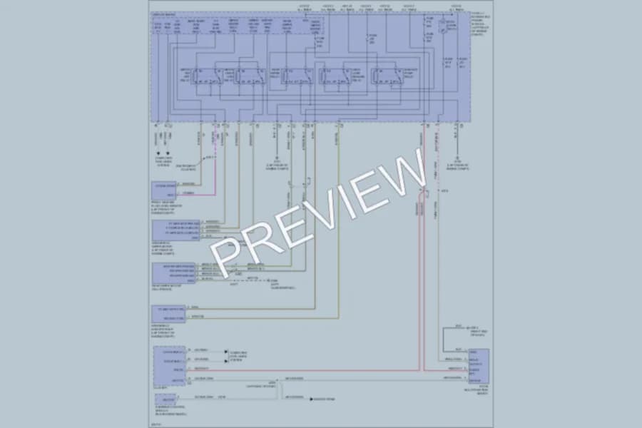 2010 Dodge Journey Wiper Washer wiring diagram preview