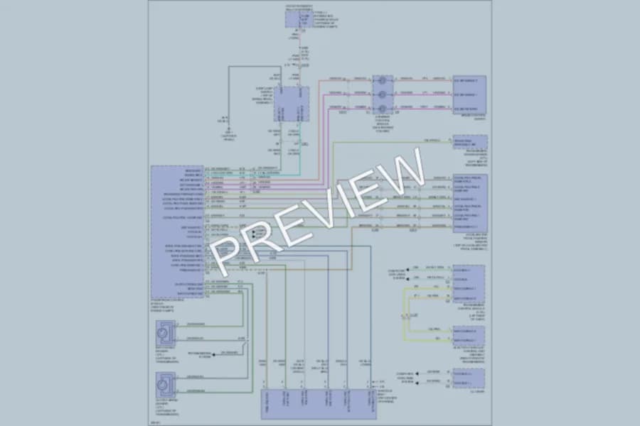 2010 Dodge Nitro Cruise Control wiring diagram preview