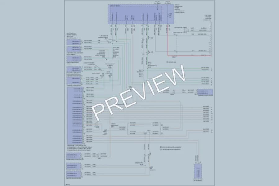 2010 Dodge R3500 Computer Data Lines wiring diagram preview with protected circuit layout