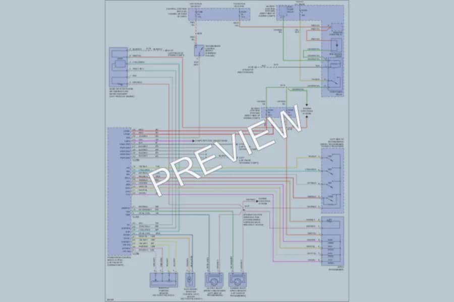 2010 Ford CrownVictoria Transmission wiring diagram preview