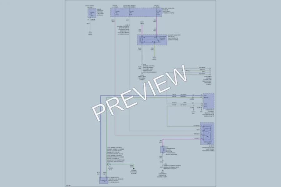 2010 Ford E450Econoline Air Conditioning wiring diagram preview