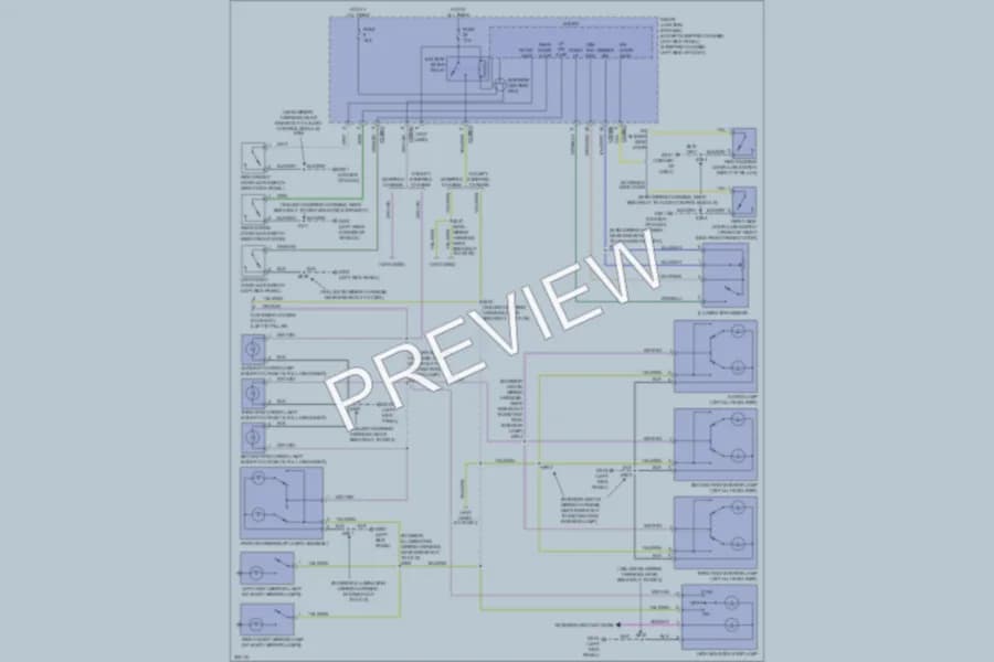 2010 Ford E450Econoline Interior Lights wiring diagram preview