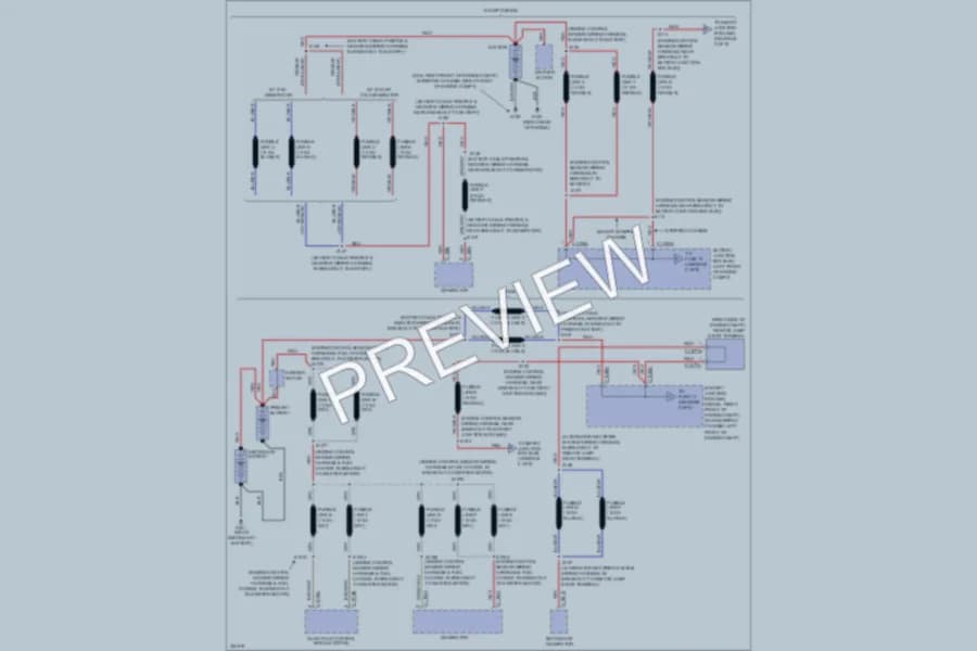 2010 Ford E450Econoline Power Distribution wiring diagram preview