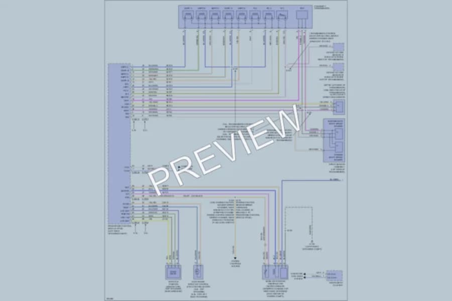 2010 Ford E450Econoline Transmission wiring diagram preview