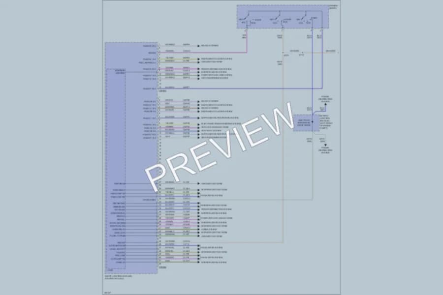 2010 Ford Escape Body Control Modules wiring diagram preview