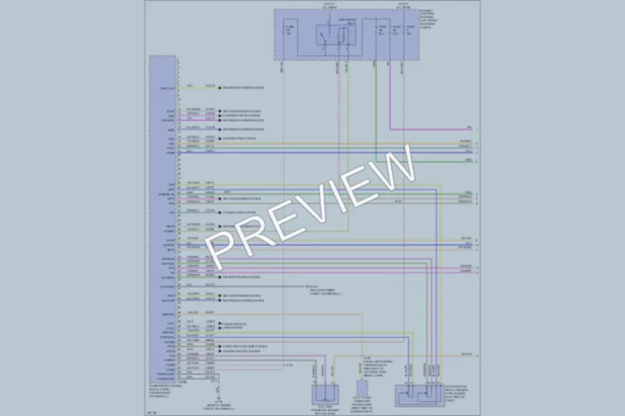 2010 Ford Escape Engine Performance wiring diagram preview