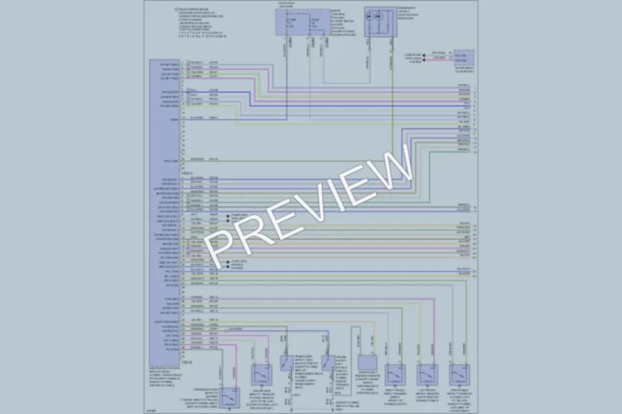 2010 Ford EscapeHybrid Supplemental Restraints wiring diagram preview