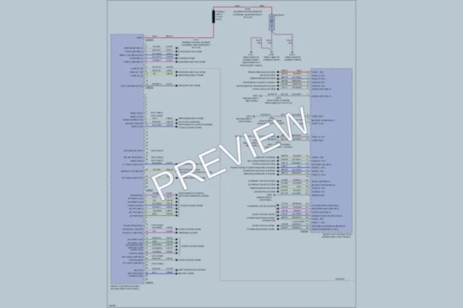 2010 Ford Expedition Body Control Modules wiring diagram preview
