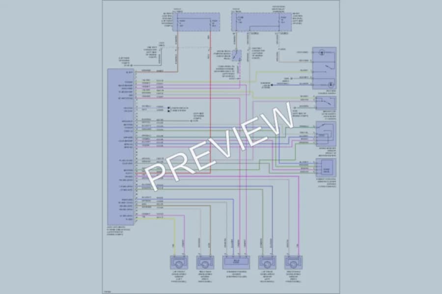 2010 Ford ExplorerSportTrac Anti Lock Brakes wiring diagram preview