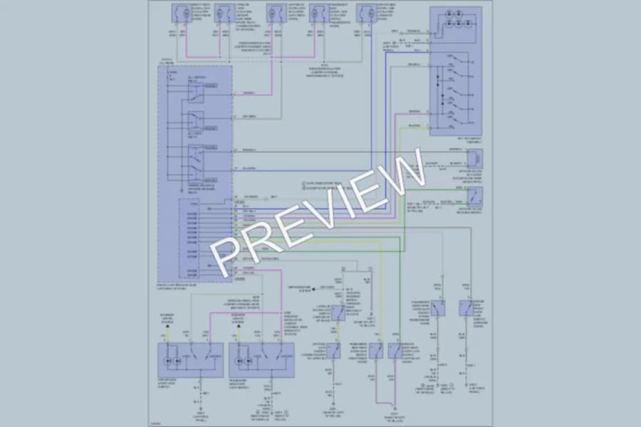 2010 Ford ExplorerSportTrac Anti Theft wiring diagram preview