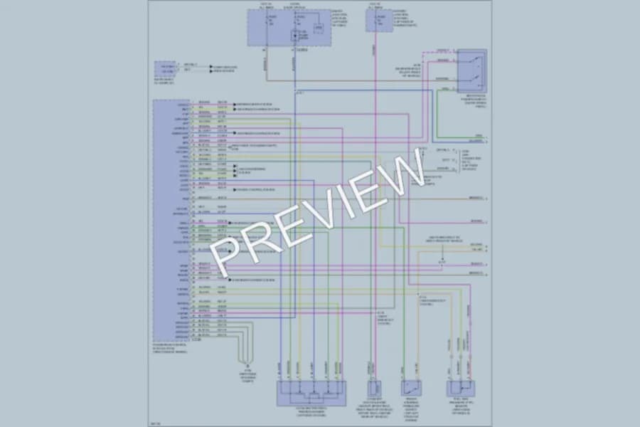 2010 Ford ExplorerSportTrac Engine Performance wiring diagram preview