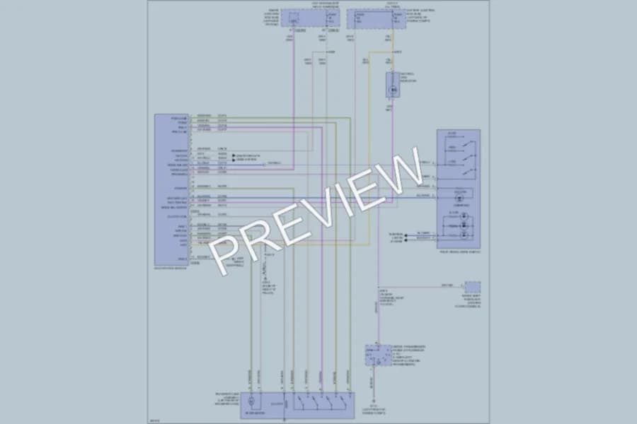 2010 Ford ExplorerSportTrac Transmission wiring diagram preview