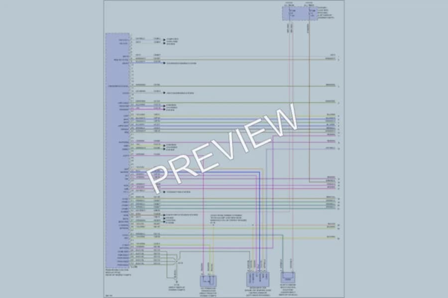 2010 Ford Flex Engine Performance wiring diagram preview