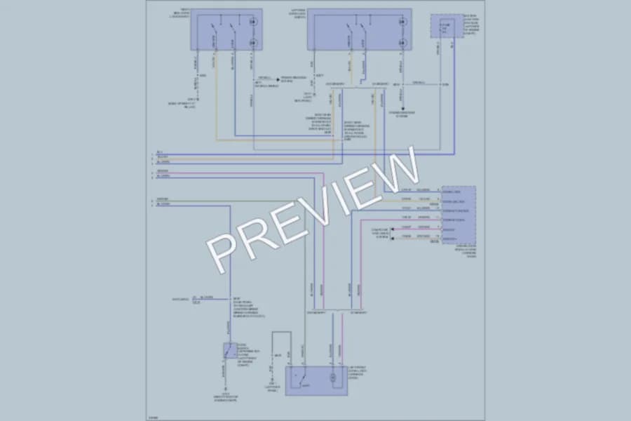 2010 Ford Taurus Anti Theft wiring diagram preview