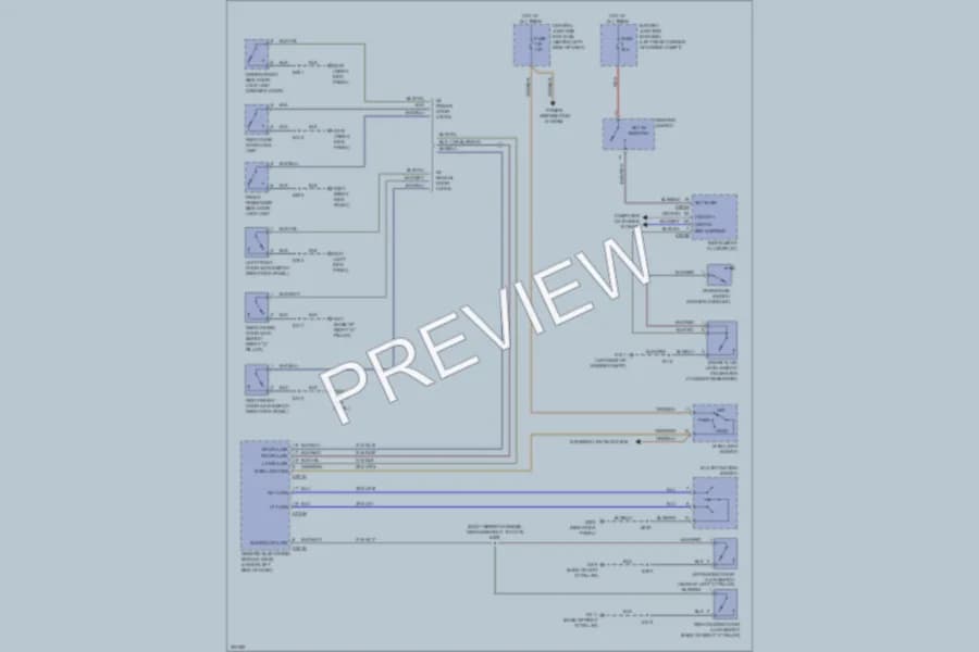 2010 Ford TransitConnect Warning Systems wiring diagram preview