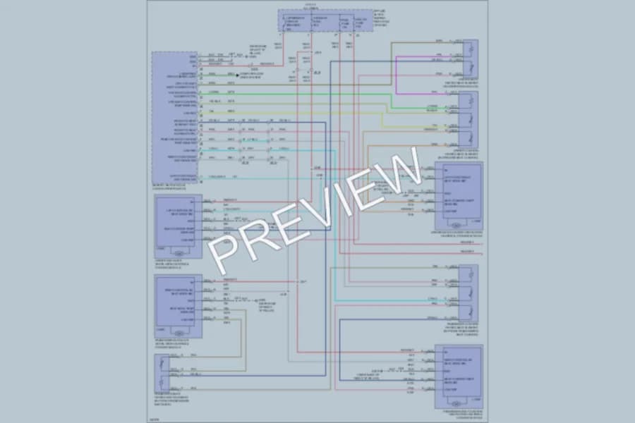 2010 GMC Acadia Power Seats wiring diagram preview