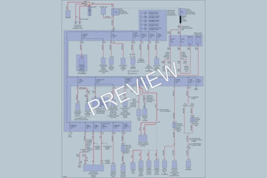 2010 GMC C1500YukonXL Power Distribution wiring diagram preview