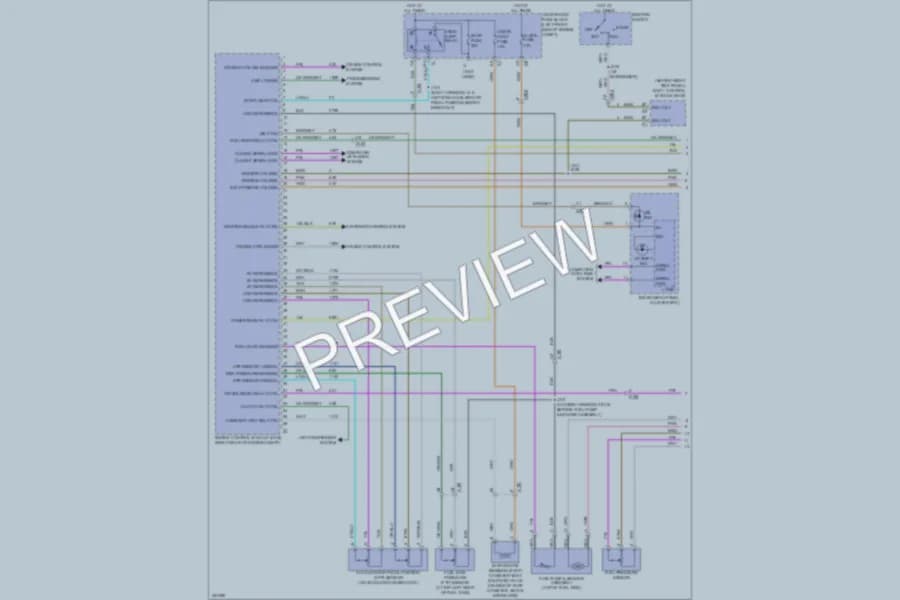 2010 GMC Canyon Engine Performance wiring diagram preview