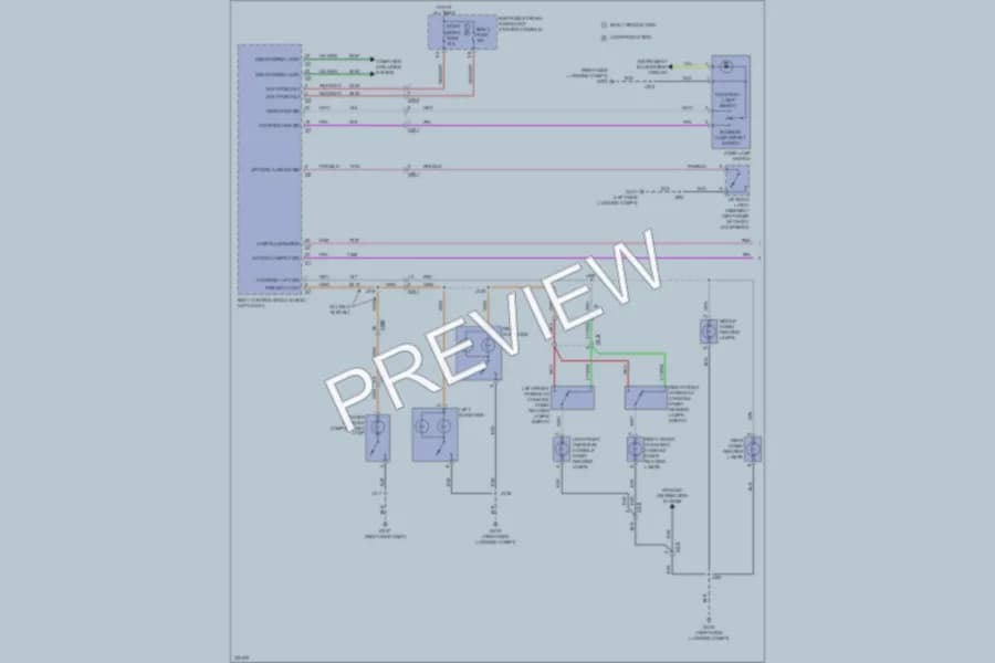 2010 GMC Terrain Interior Lights wiring diagram preview