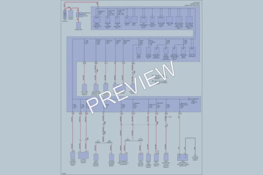 2010 GMC Terrain Power Distribution wiring diagram preview