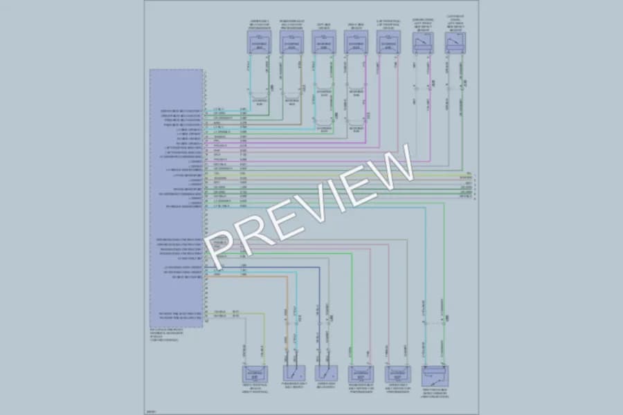 2010 GMC Terrain Supplemental Restraints wiring diagram preview