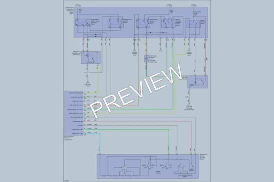2010 GMC Terrain Wiper Washer wiring diagram preview