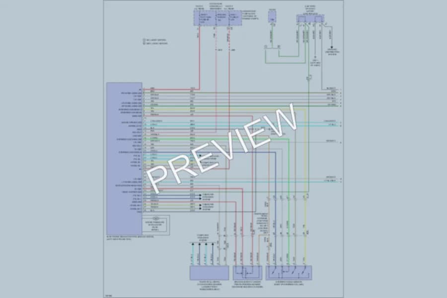 2010 GMC YukonDenali Anti Lock Brakes wiring diagram preview