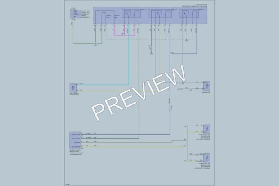 2010 HUMMER H3 Cooling Fan Wiring Diagrams protected preview