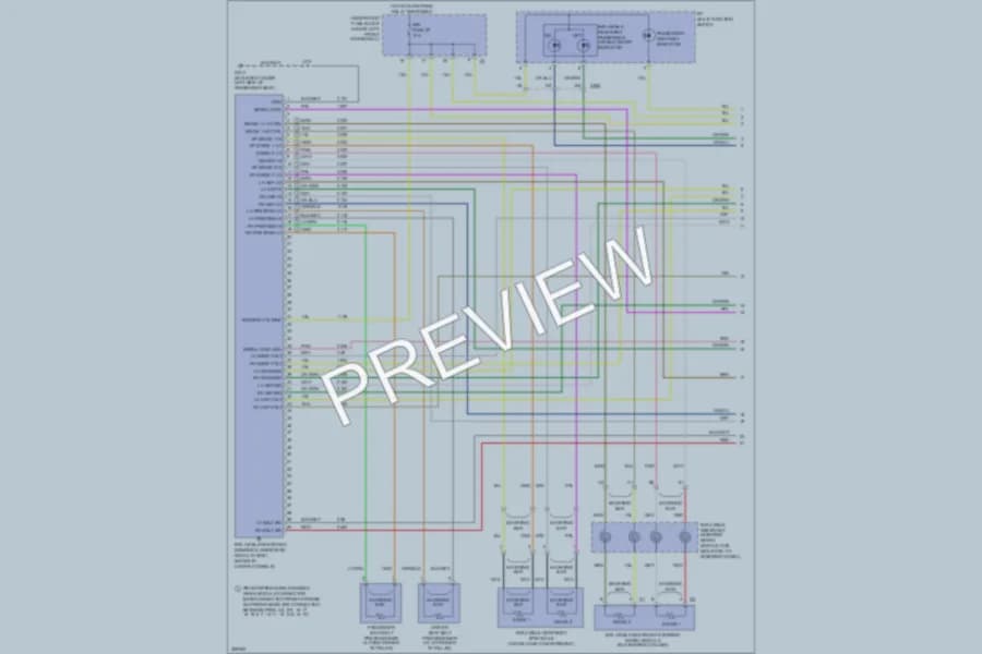 2010 HUMMER H3 Supplemental Restraints wiring diagram preview