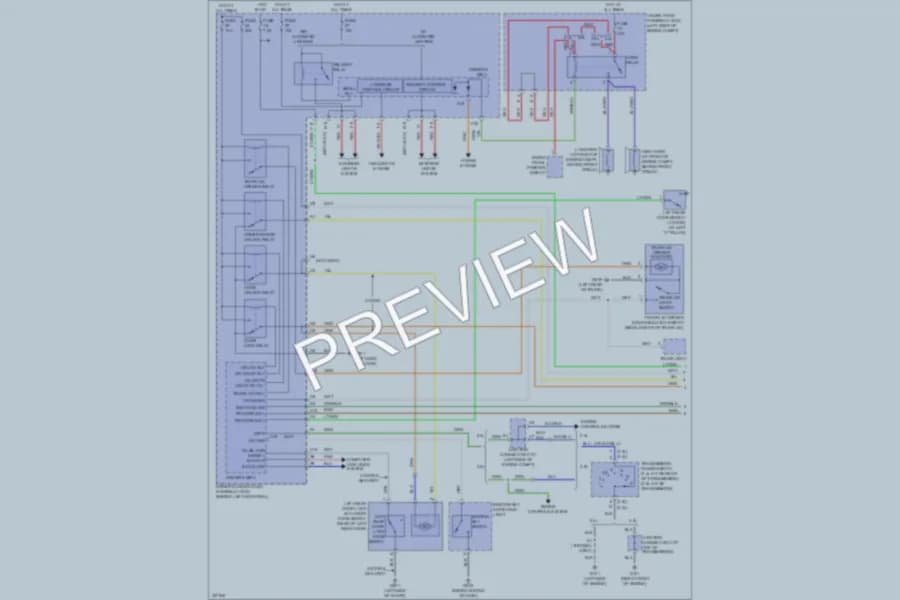 2010 Honda Accord Anti Theft wiring diagram preview