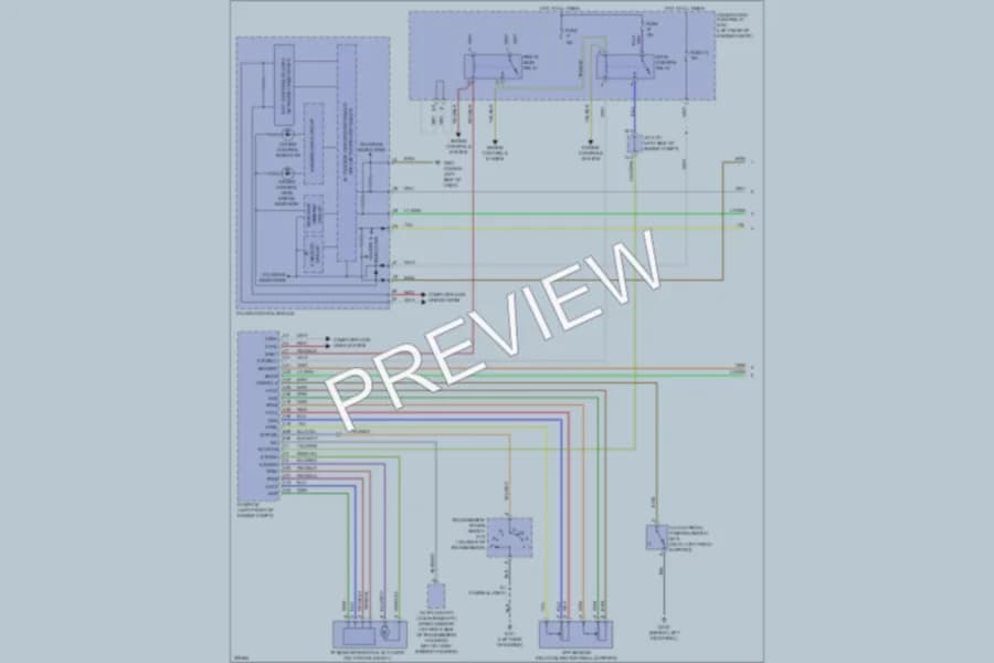 2010 Honda Accord Cruise Control wiring diagram preview