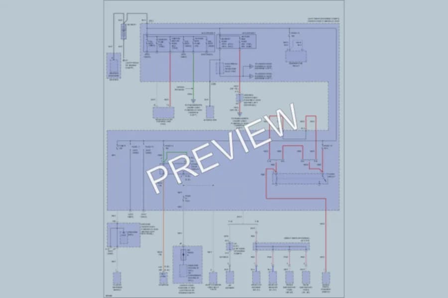 2010 Honda Accord Power Distribution wiring diagram preview