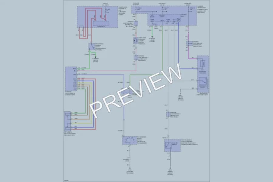 2010 Honda Accord Shift Interlock wiring diagram preview