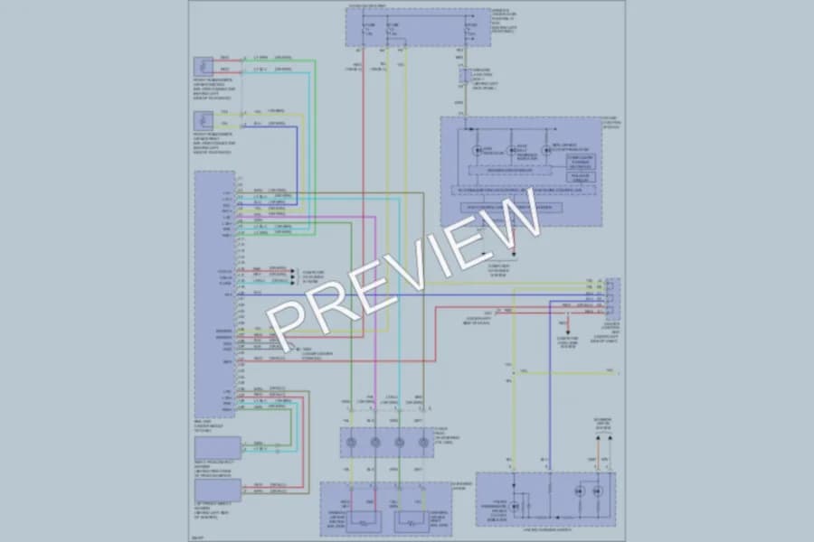 2010 Honda Accord Supplemental Restraints wiring diagram preview