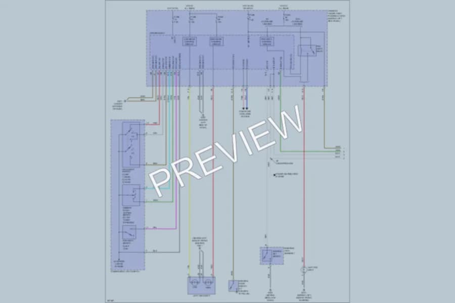2010 Honda AccordCrosstour Headlights wiring diagram preview