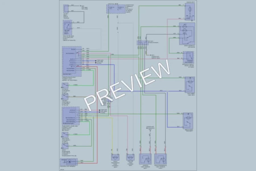 2010 Honda AccordCrosstour Interior Lights wiring diagram preview