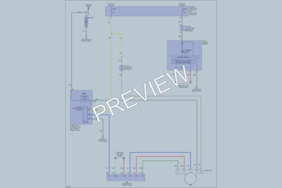 2010 Honda AccordCrosstour Starting Charging wiring diagram preview