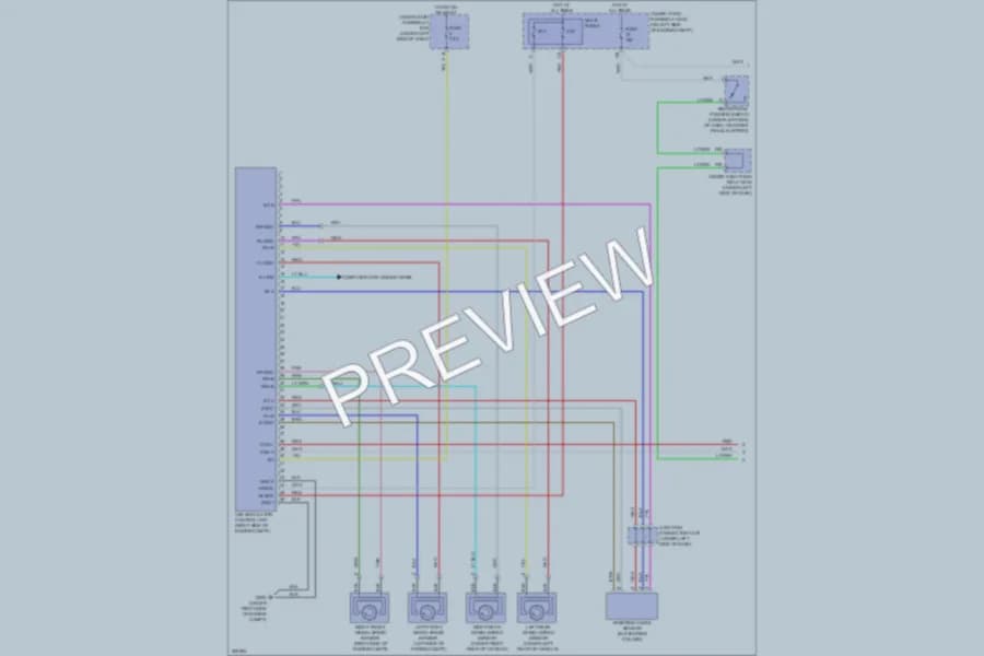 2010 Honda CRV Anti Lock Brakes wiring diagram preview