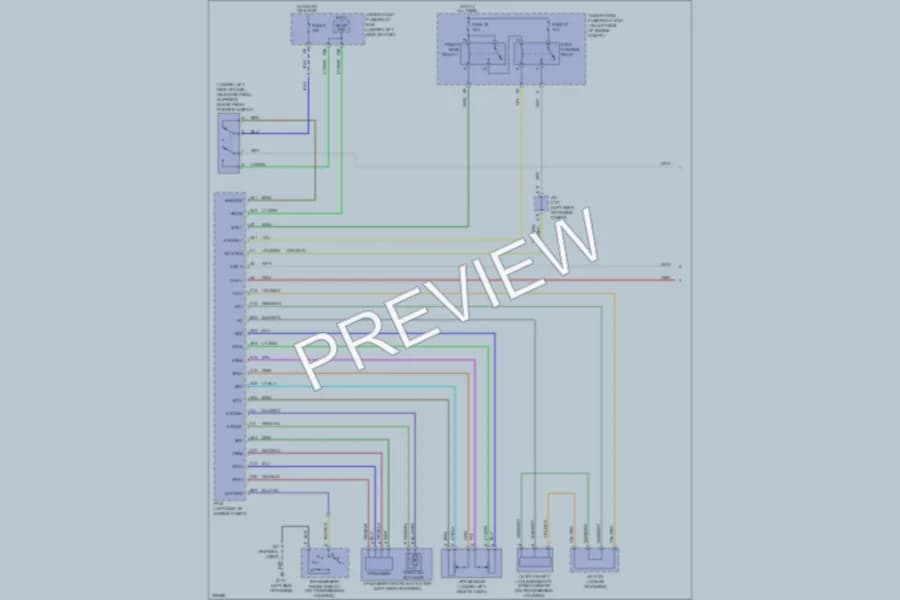 2010 Honda CRV Cruise Control wiring diagram preview