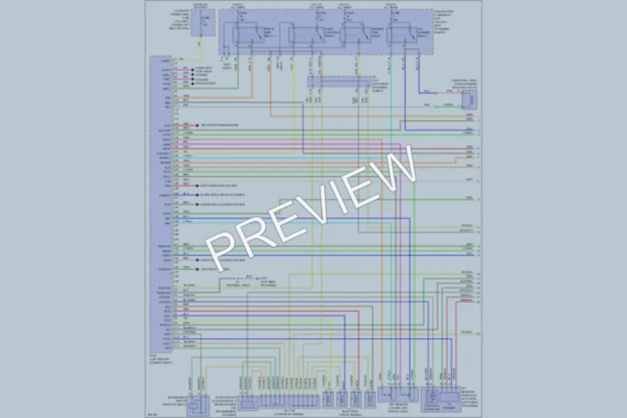 2010 Honda CRV Engine Performance wiring diagram preview