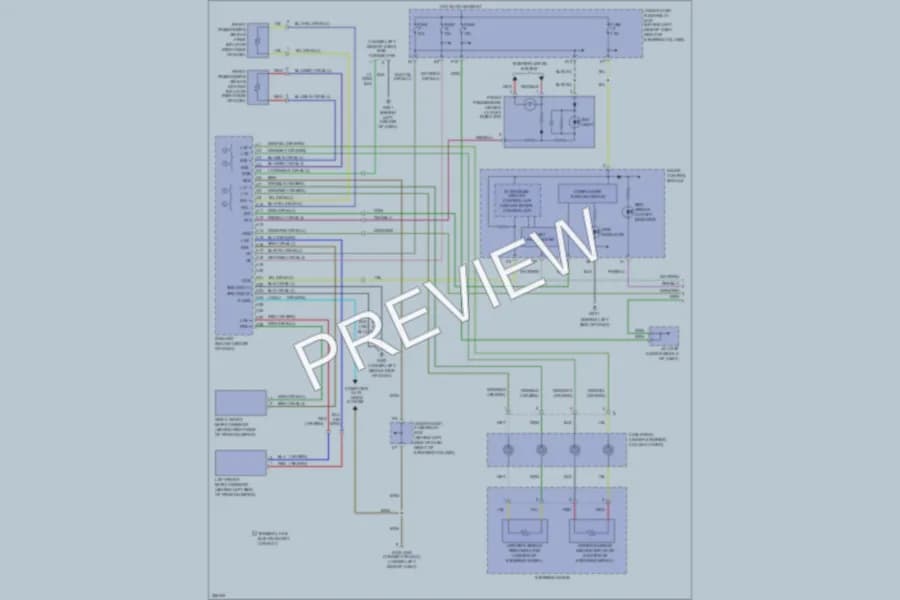 2010 Honda Element Supplemental Restraints wiring diagram preview