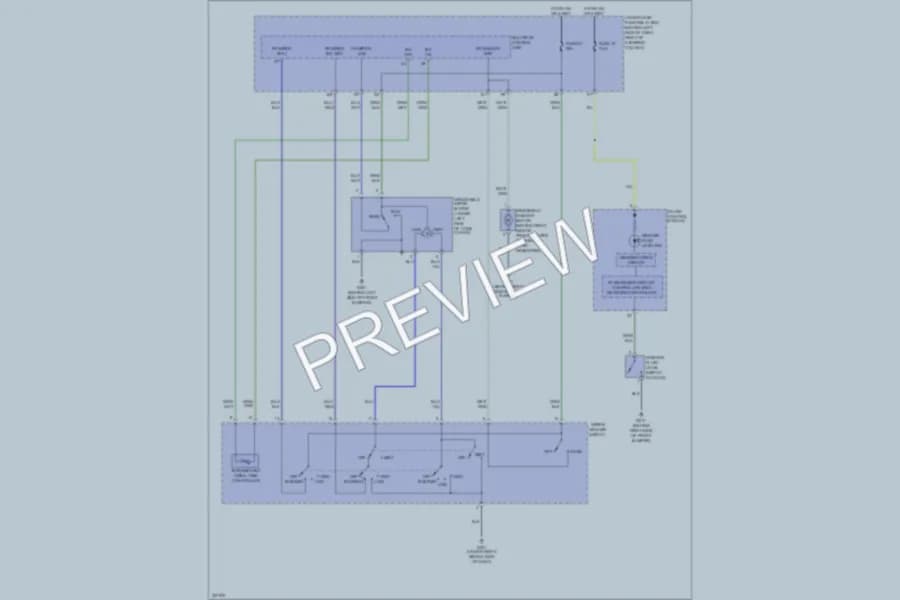 2010 Honda Element Wiper Washer wiring diagram preview