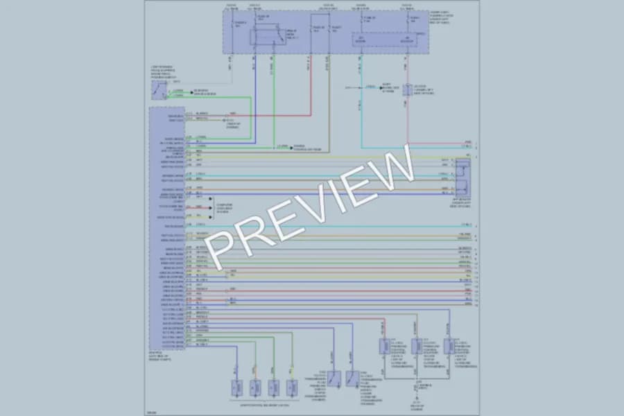 2010 Honda Fit Transmission wiring diagram preview