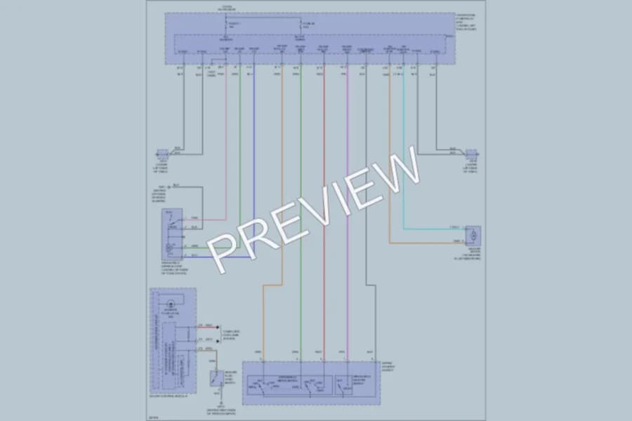 2010 Honda Fit Wiper Washer wiring diagram preview