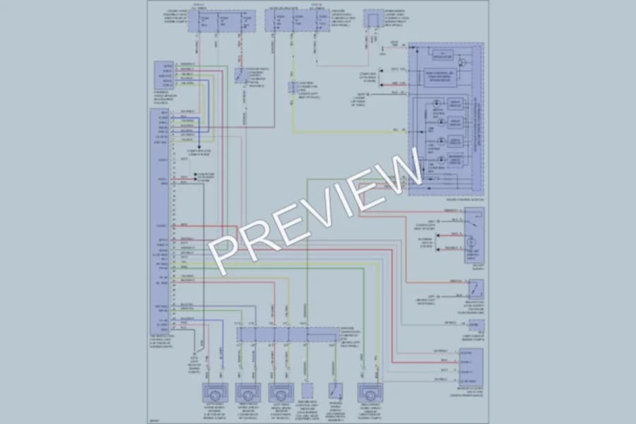 2010 Honda Odyssey Anti Lock Brakes wiring diagram preview