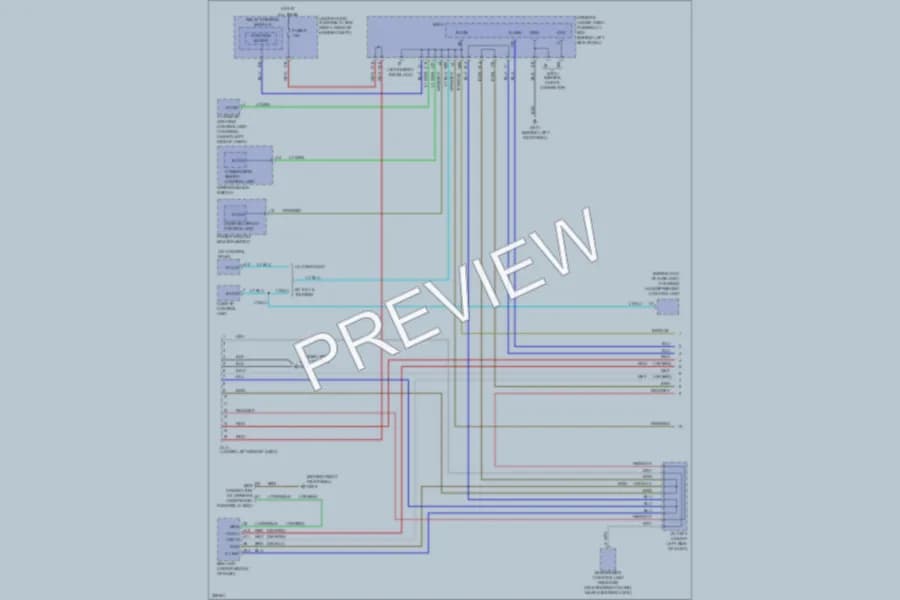 2010 Honda Odyssey Computer Data Lines wiring diagram preview