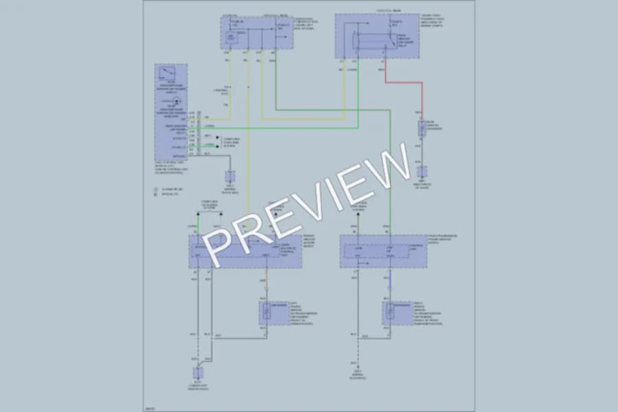 2010 Honda Pilot Defoggers wiring diagram preview