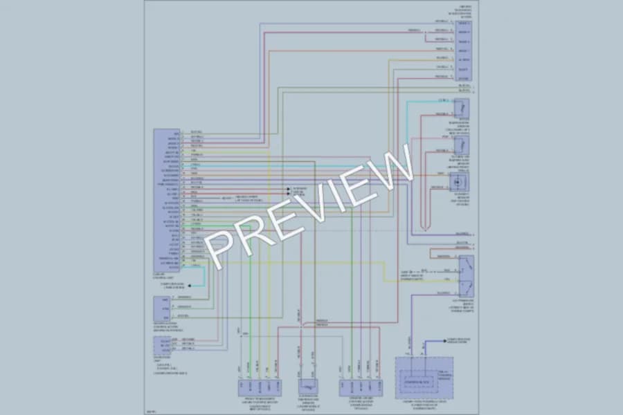 2010 Honda Ridgeline Air Conditioning wiring diagram preview