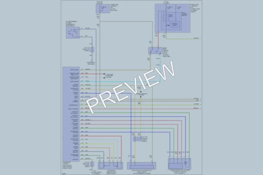 2010 Honda Ridgeline Cruise Control wiring diagram preview