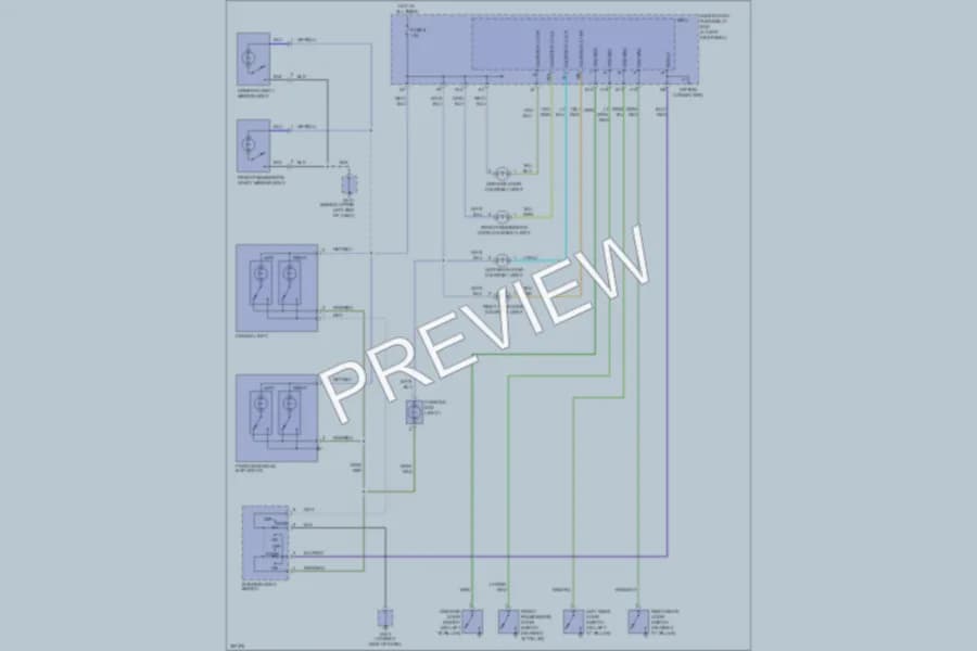 2010 Honda Ridgeline Interior Lights wiring diagram preview